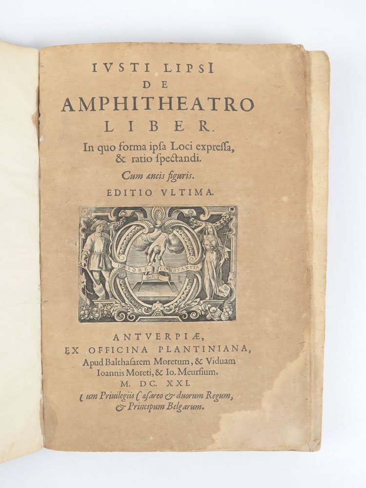 De amphitheatro liber in quo forma ipsa Loci expressa & …