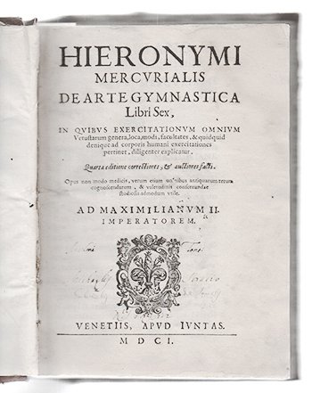 De arte gymnastica Libri Sex