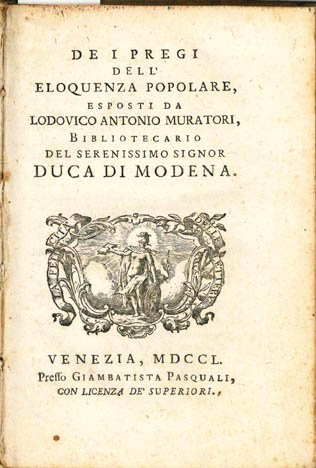 Dei pregi dell’eloquenza | Immagine principale