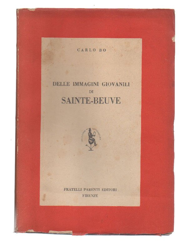 Delle immagini giovanili di Sainte-Beuve