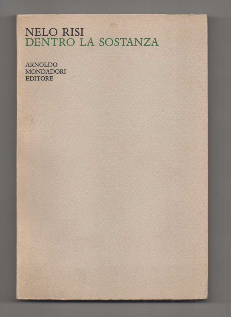 Dentro la sostanza