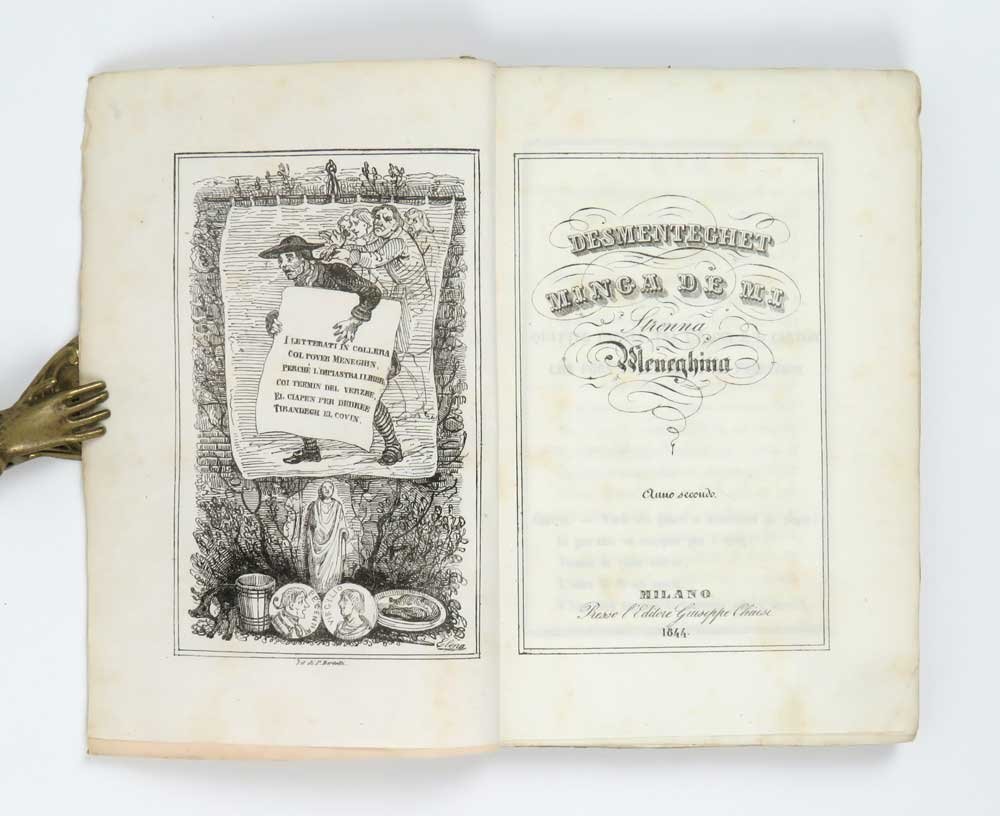 Desmenteghet minga de mi. Strenna meneghina. Ann segond [Anno secondo … | Immagine principale