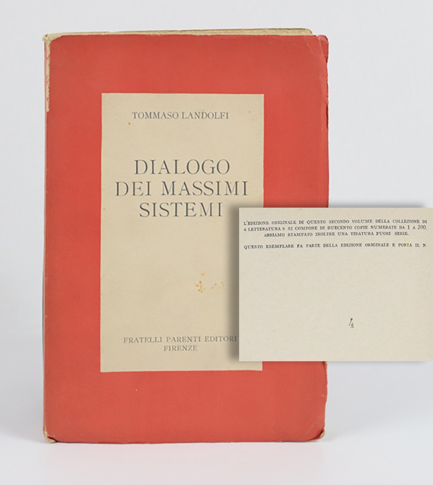 Dialogo dei massimi sistemi [TIRATURA]