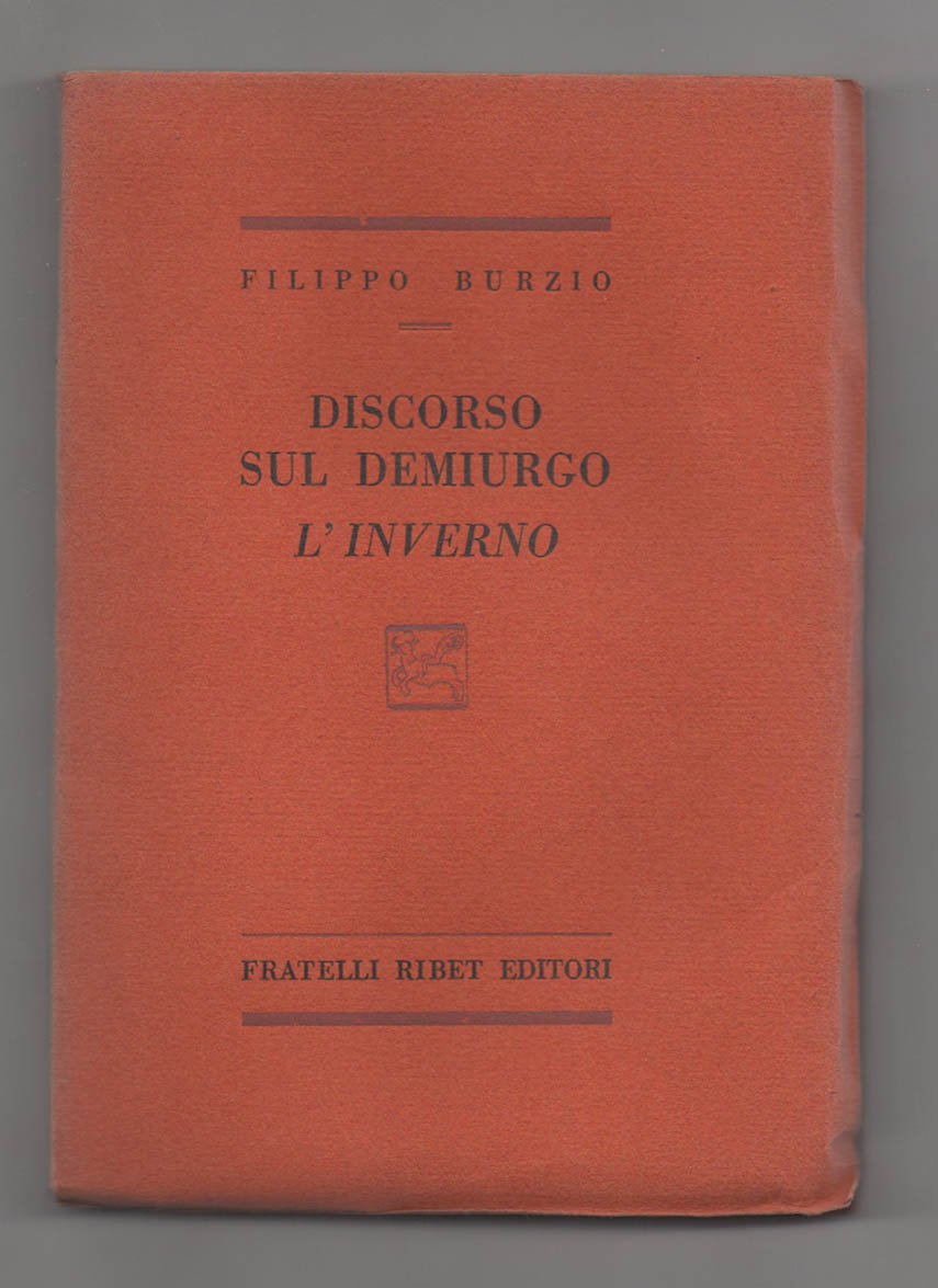 Discorso sul demiurgo. L’inverno