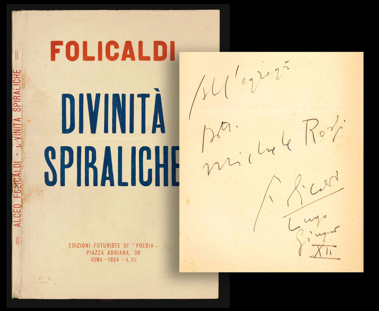 Divinità spiraliche (Poema parolibero)