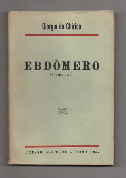 Ebdòmero. Romanzo