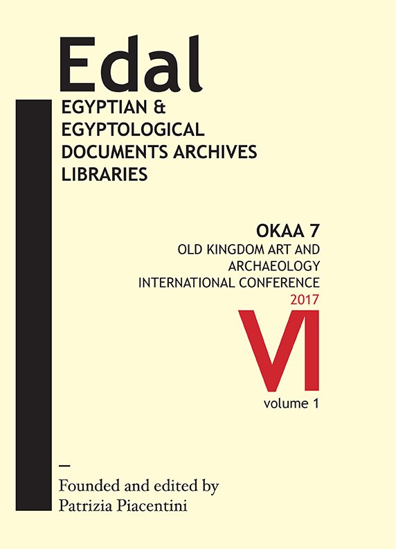 EDAL: Egyptian & Egyptological Documents Archives Libraries - N. 6