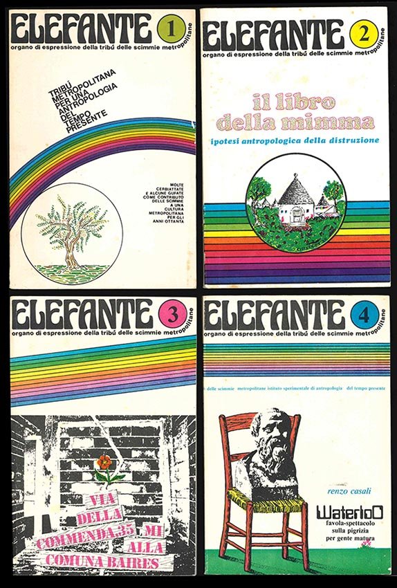 Elefante. Organo di espressione della tribù delle scimmie metropolitane
