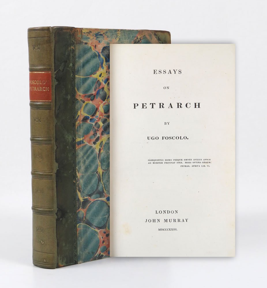 Essays on Petrarch