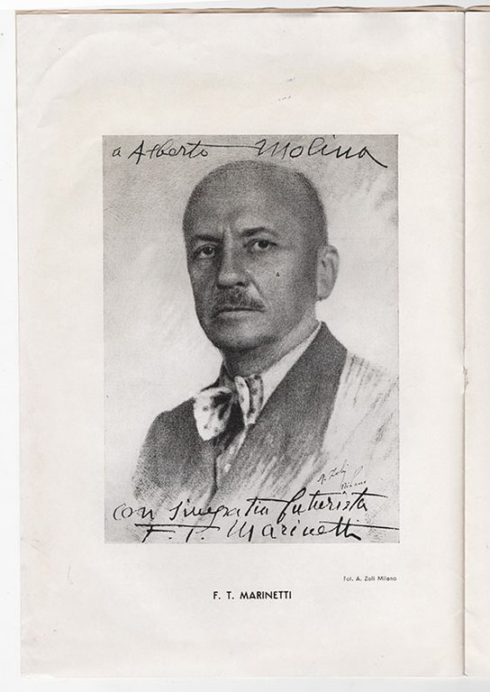 F.T. Marinetti e il futurismo
