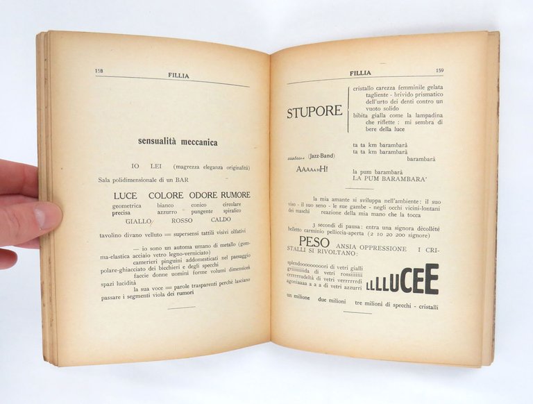 F.T. Marinetti presenta i nuovi poeti futuristi