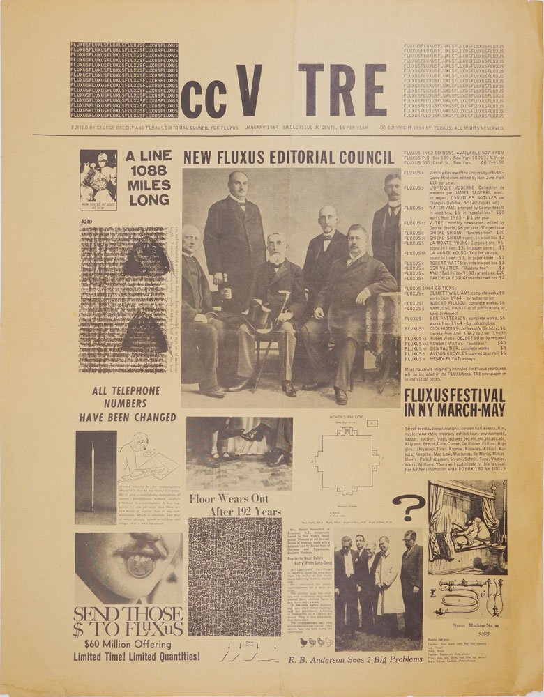 FLUXUS cc V TRE FLUXUS [No. 1] | Immagine principale