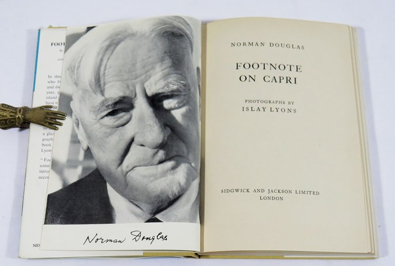 Footnote on Capri. With forty eight photographs by Islay Lyons