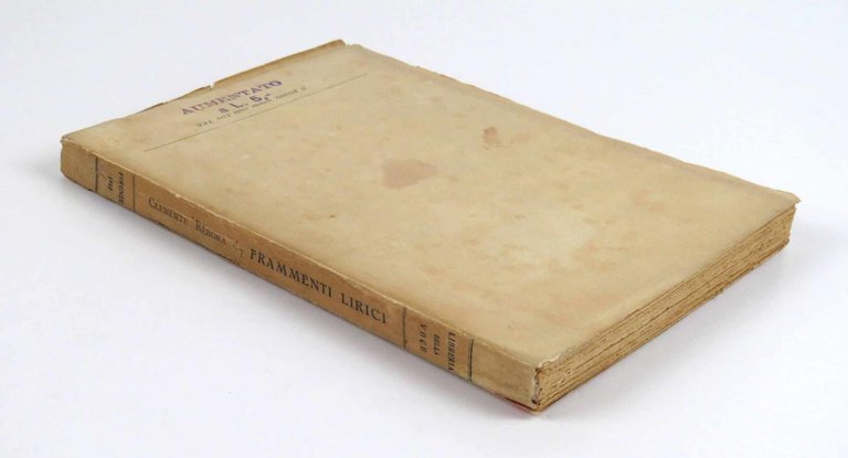 Frammenti Lirici.