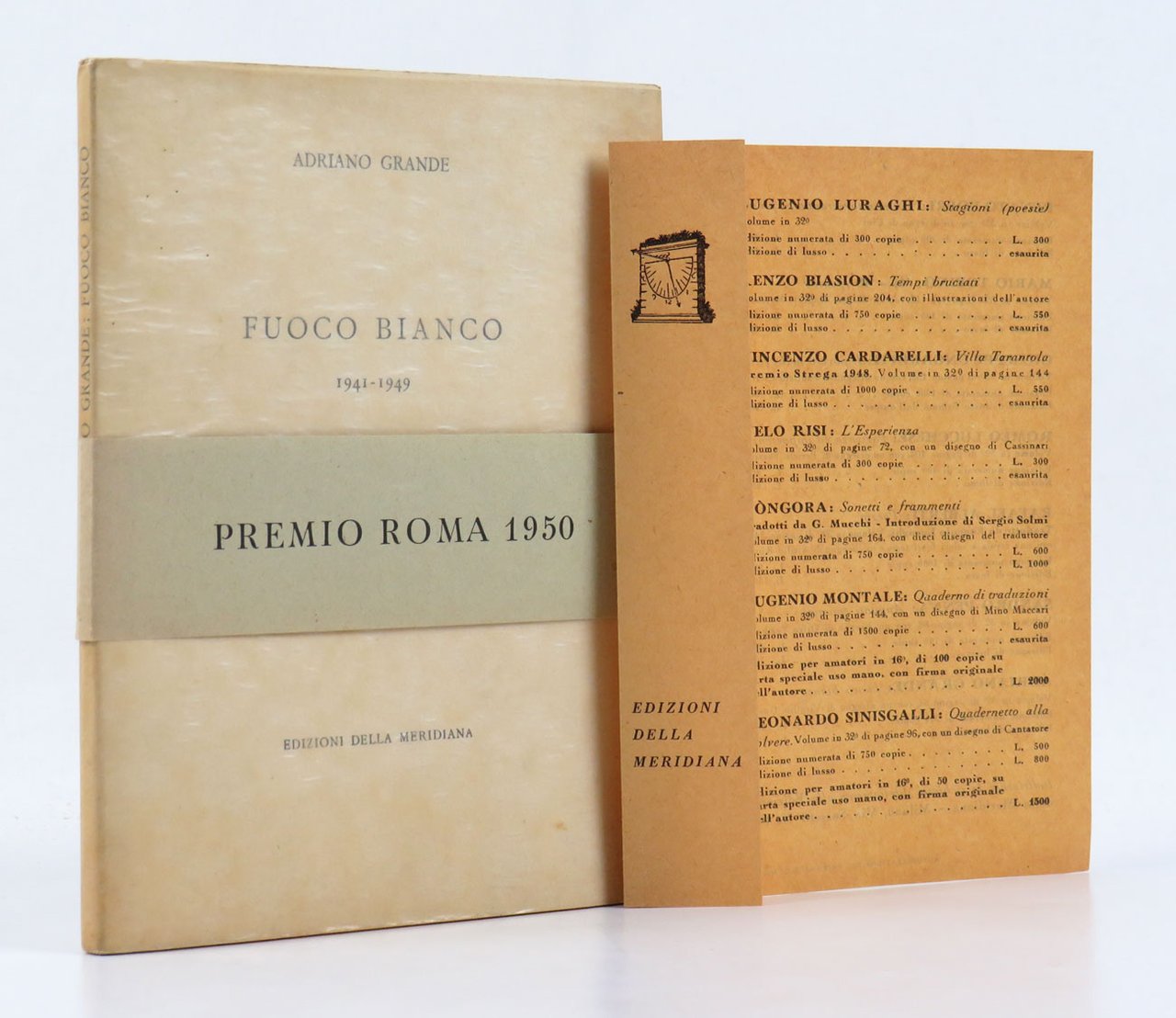 Fuoco bianco. 1941 - 1949