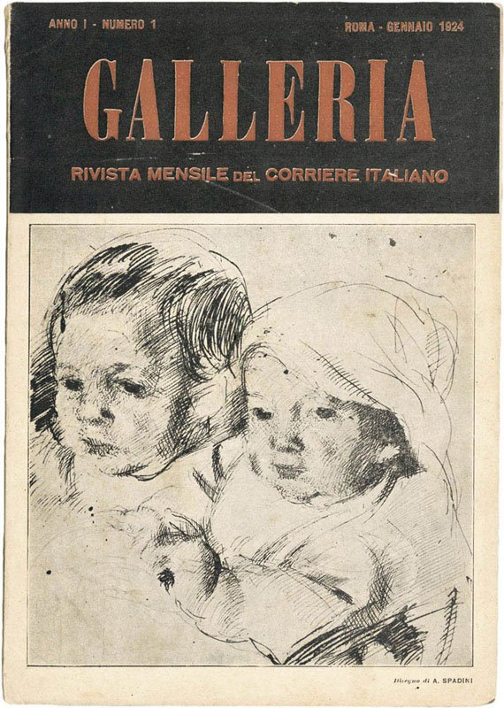 Galleria. Rivista mensile del Corriere italiano | Immagine principale