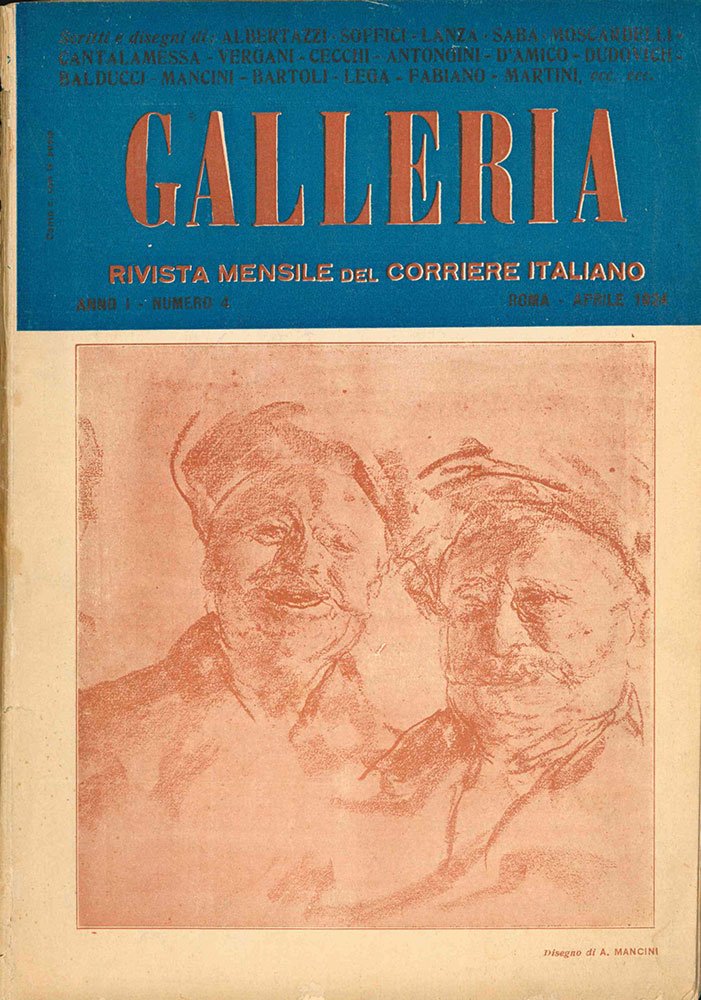 Galleria. Rivista mensile del Corriere italiano