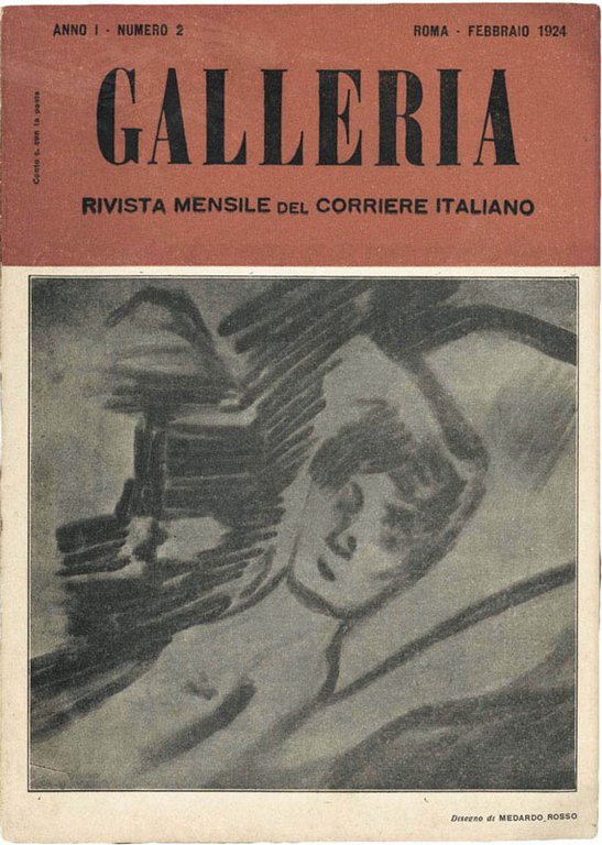 Galleria. Rivista mensile del Corriere italiano