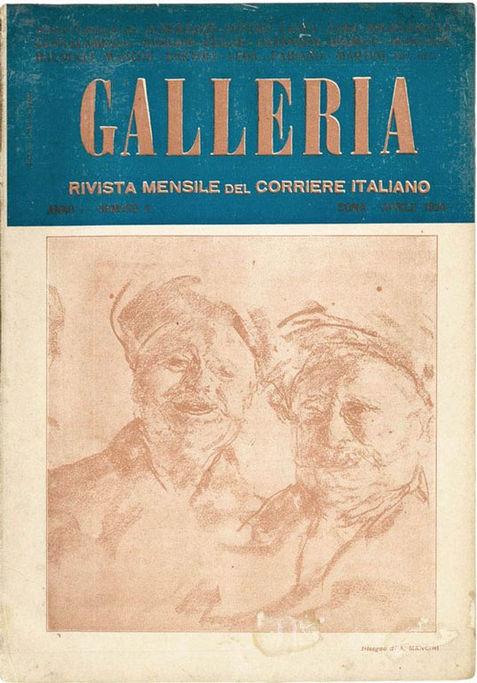 Galleria. Rivista mensile del Corriere italiano