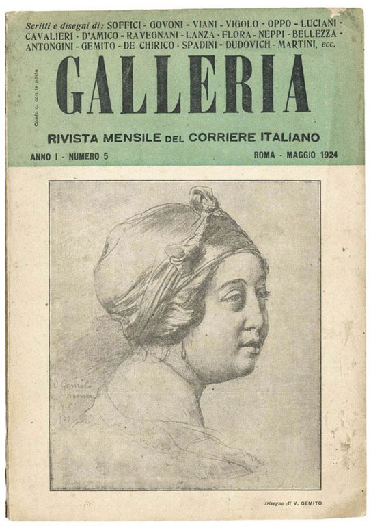 Galleria. Rivista mensile del Corriere italiano