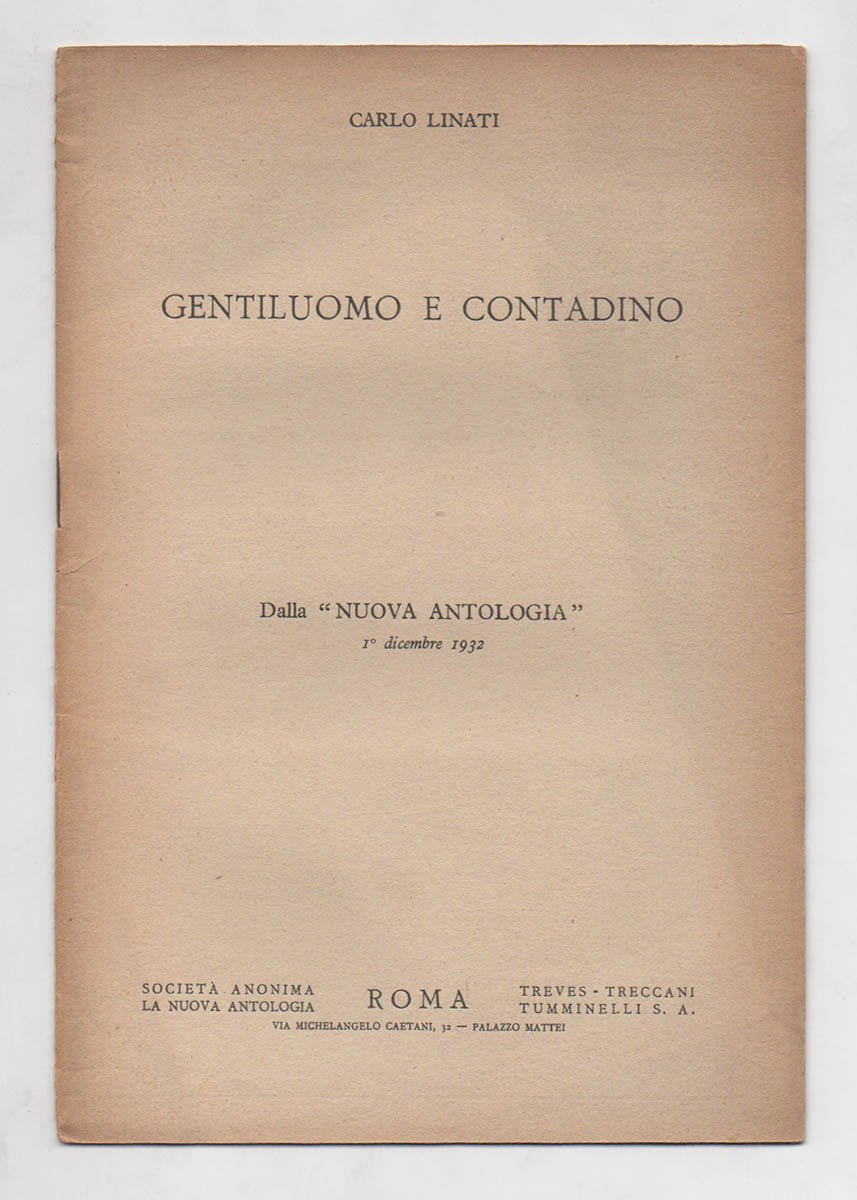Gentiluomo e contadino