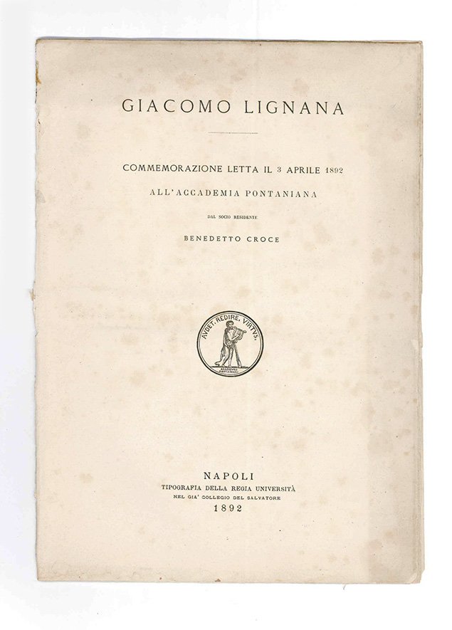 Giacomo Lignana — Commemorazione letta il 3 aprile 1892 all’Accademia …