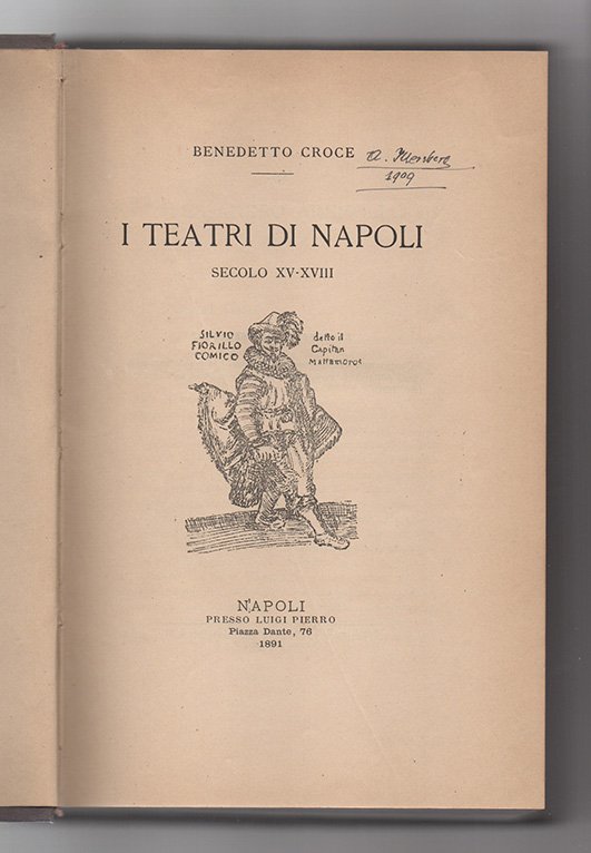 I teatri di Napoli. Secolo XV-XVIII