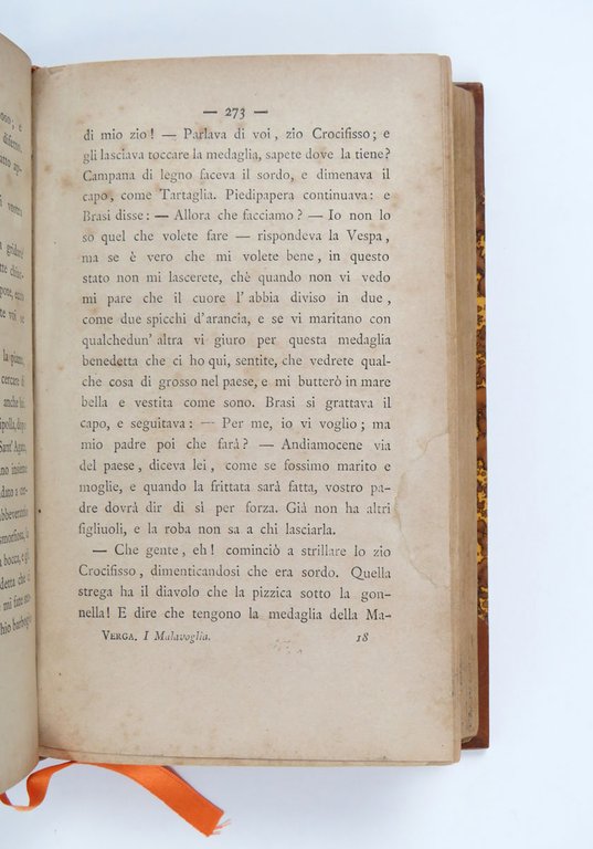 I vinti. I Malavoglia. Romanzo di G. Verga