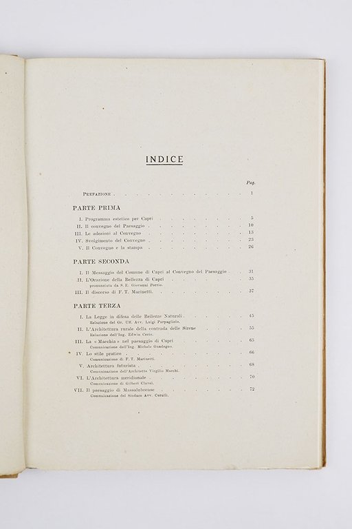 Il Convegno del paesaggio