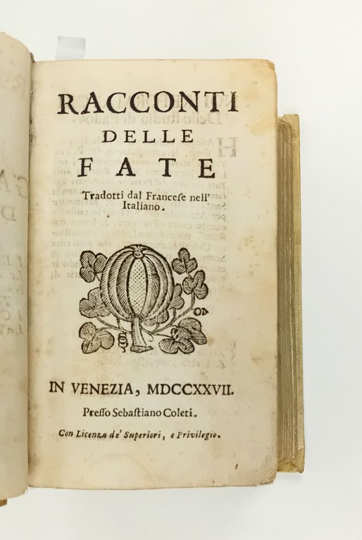 Il gabinetto delle fate che contiene: Racconti delle fate; Le …