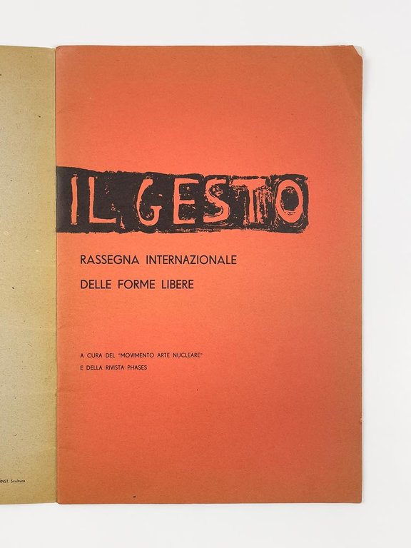 Il Gesto. Rassegna internazionale delle forme libere