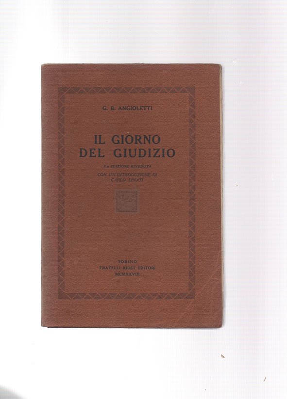 Il giorno del giudizio (Miti e fantasie). 3a edizione riveduta …