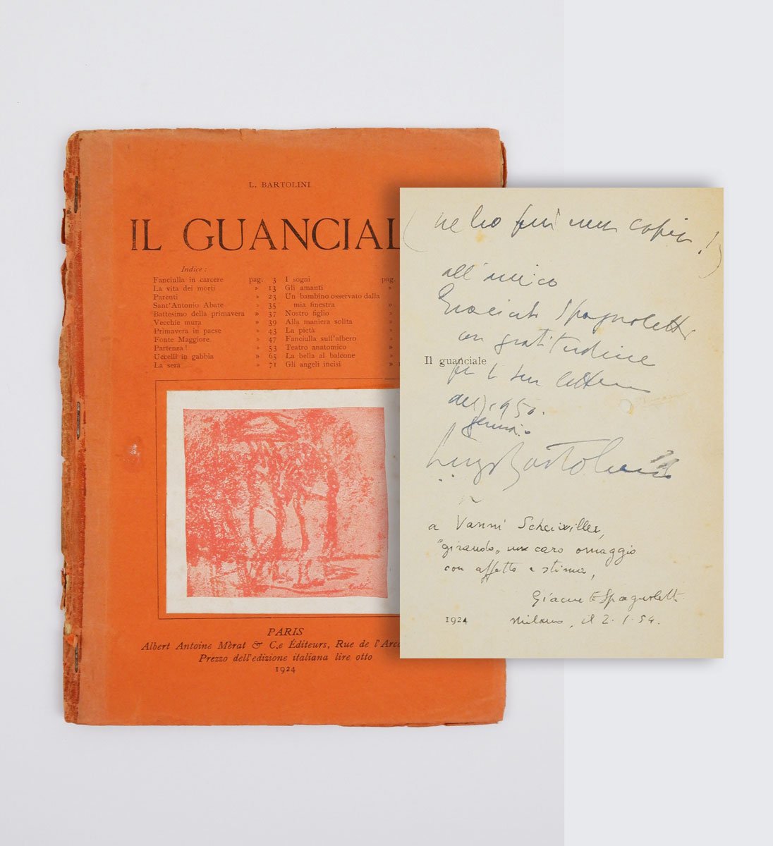 Il guanciale [Esemplare con numerosi interventi autografi dell’autore]