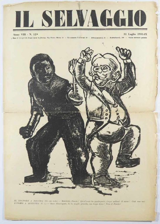 Il Selvaggio. Battagliero fascista [il sottotitolo varia] | Immagine Gallery 8