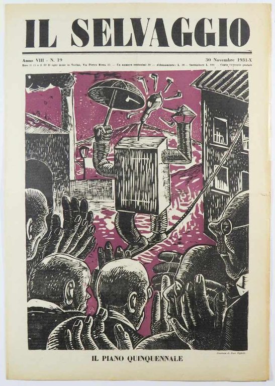 Il Selvaggio. Battagliero fascista [il sottotitolo varia] | Immagine Gallery 9