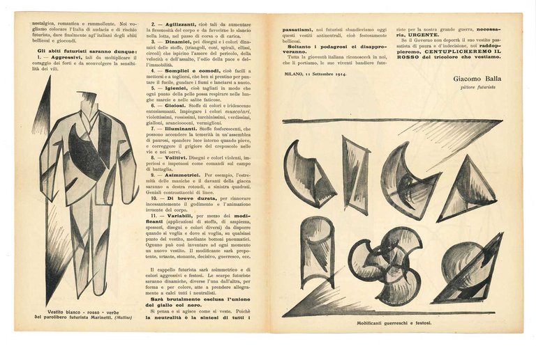 Il vestito antineutrale. Manifesto futurista [SECONDA EDIZIONE]