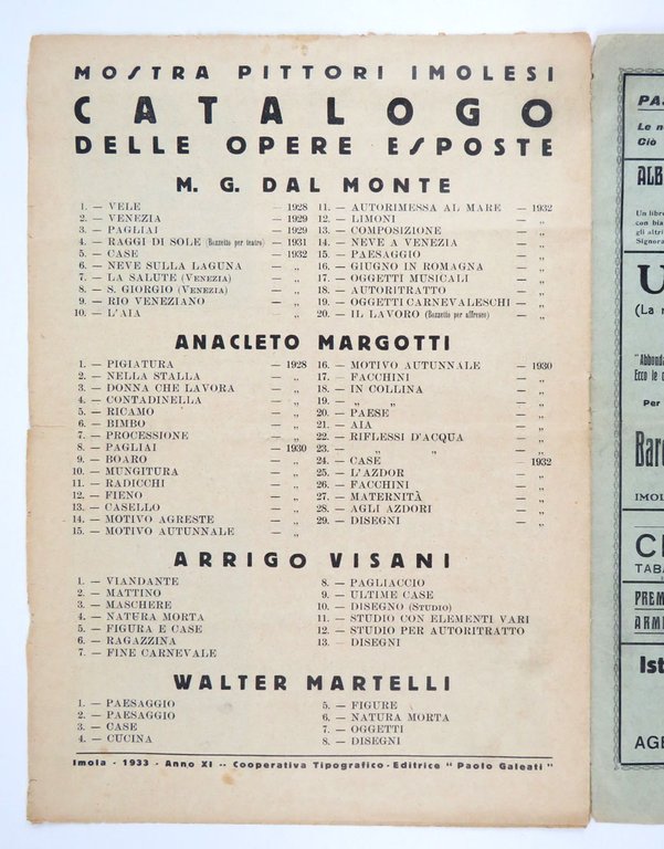 IMOLA VIVENTE. In occasione della Esposizione pittori imolesi - Imola …