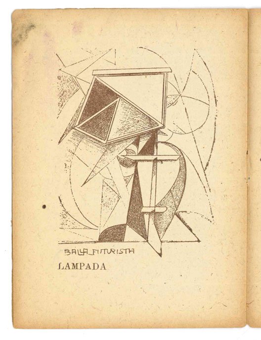 Invito. Casa d’arte Bragaglia [.]. Mostra del pittore futurista Balla …