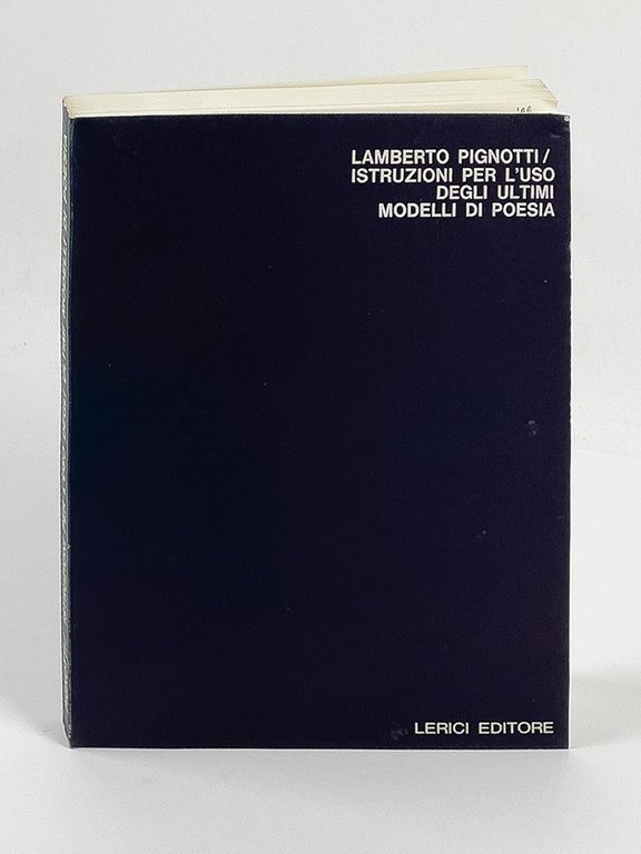 Istruzioni per l’uso degli ultimi modelli di poesia