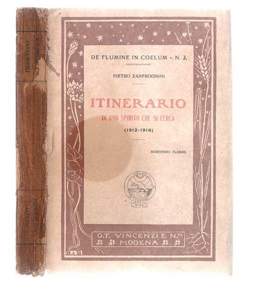 Itinerario di uno spirito che si cerca (1912-1919) | Immagine principale