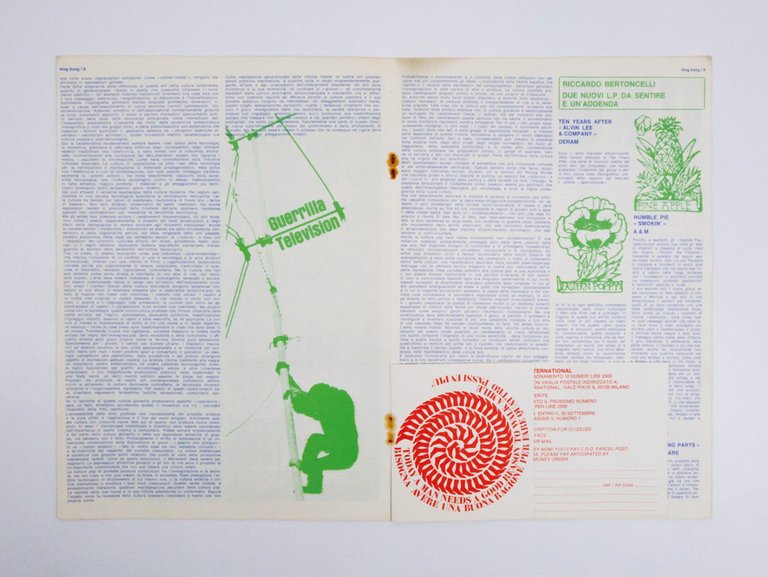 King Kong International. Periodico di cultura visiva / An Electric …
