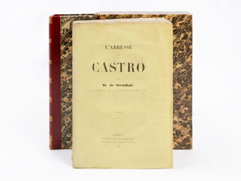 L’Abbesse de Castro par M. de Stendhal, Auteur de Rouge …