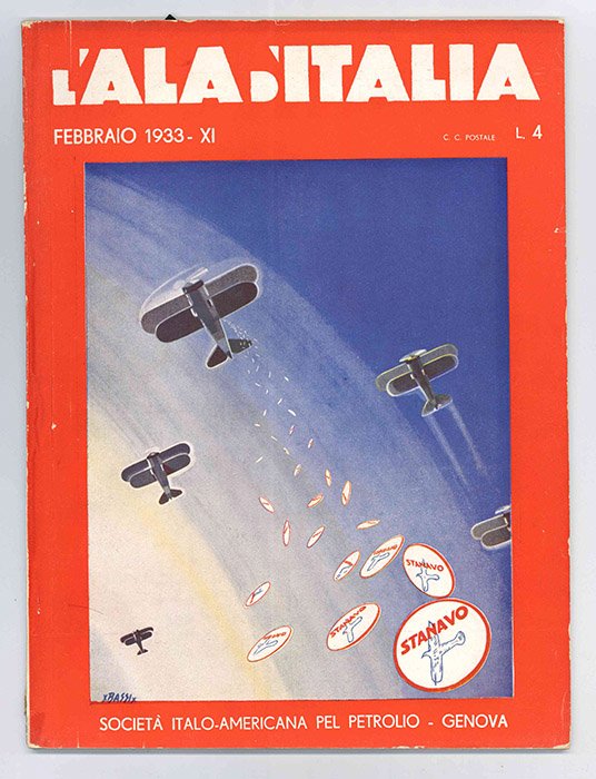 L’Ala d’Italia. Rivista mensile di propaganda e coltura aeronautica fondata …