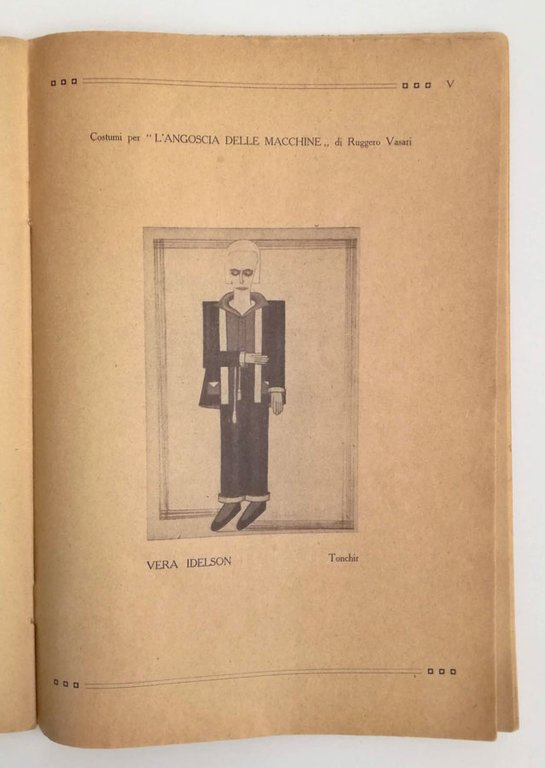 L’Angoscia delle macchine. Sintesi tragica in tre tempi. [in: «Teatro. …