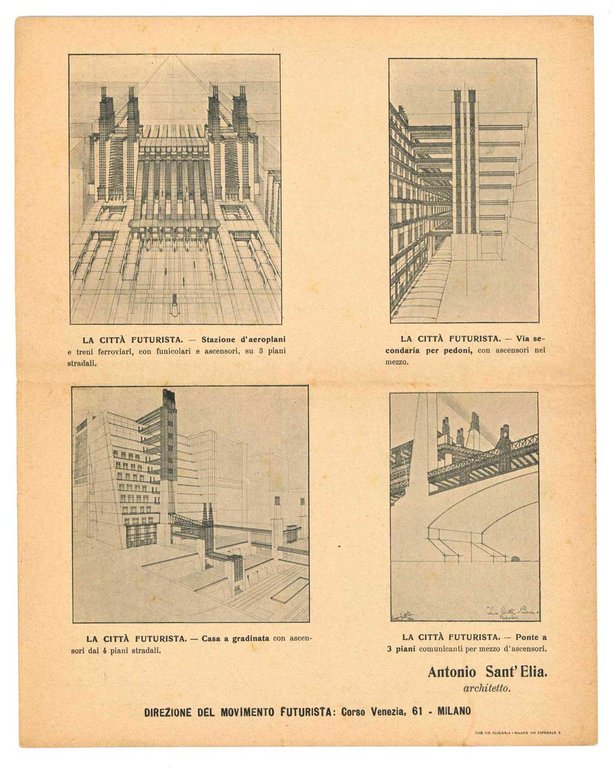 L’architettura futurista. Manifesto | Immagine Gallery 3