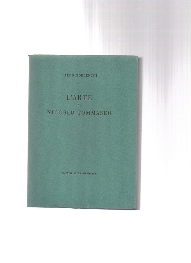 L’arte di Niccolò Tommaseo