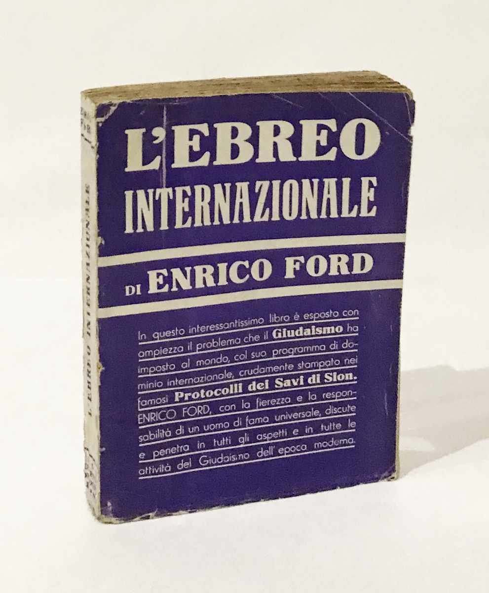 L’Ebreo internazionale. Un problema nel mondo. Traduzione dall'inglese di Enzo …