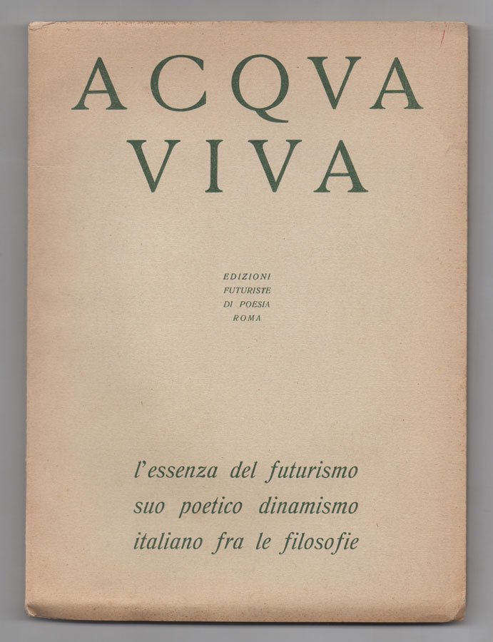 L’essenza del futurismo suo poetico dinamismo italiano fra le filosofie
