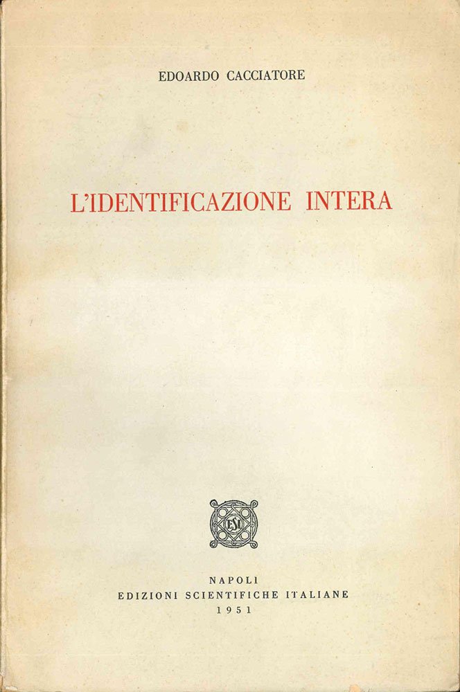 L’identificazione intera