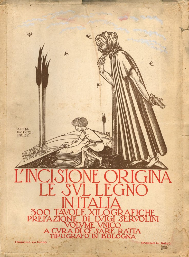 L’Incisione originale su legno. 300 Tavole xilografiche. Prefazione di Luigi …